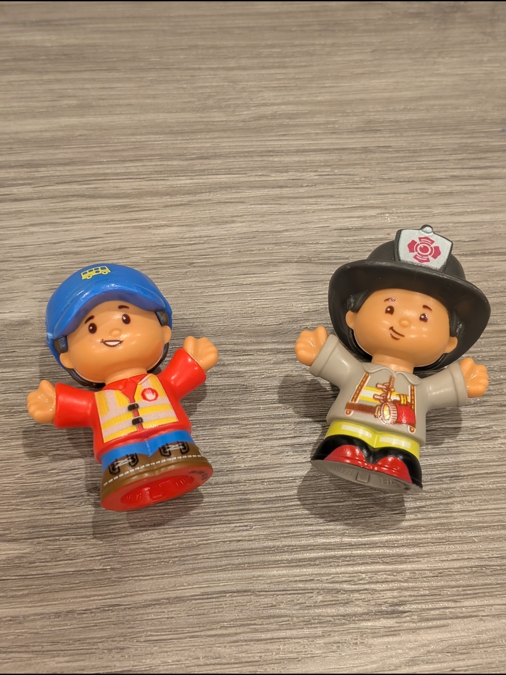 Fisher-Price Little People Rescue Play Figures - Red, Blue & Black
